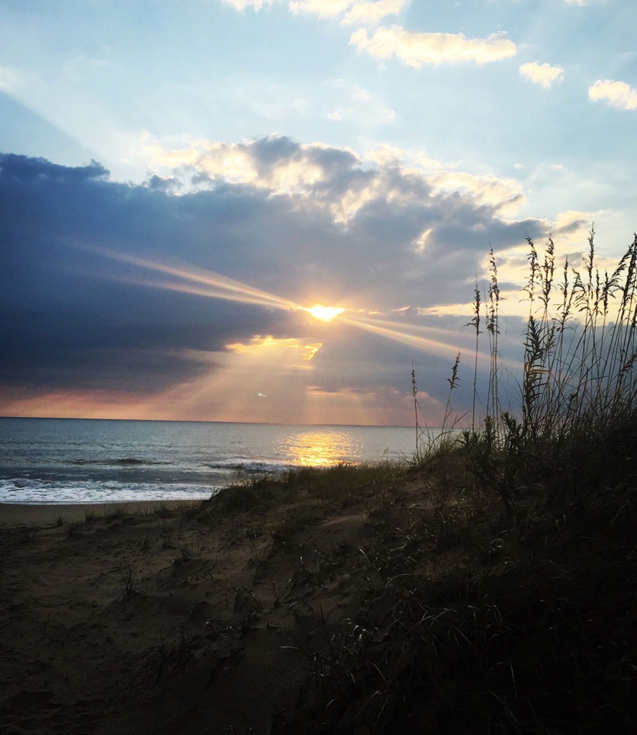 Sunset on Lake Michigan